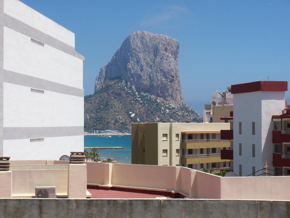 Ático con encanto, 50m de la playa, vista al mar, wifi fibra, gran terraza Calpe Exterior foto