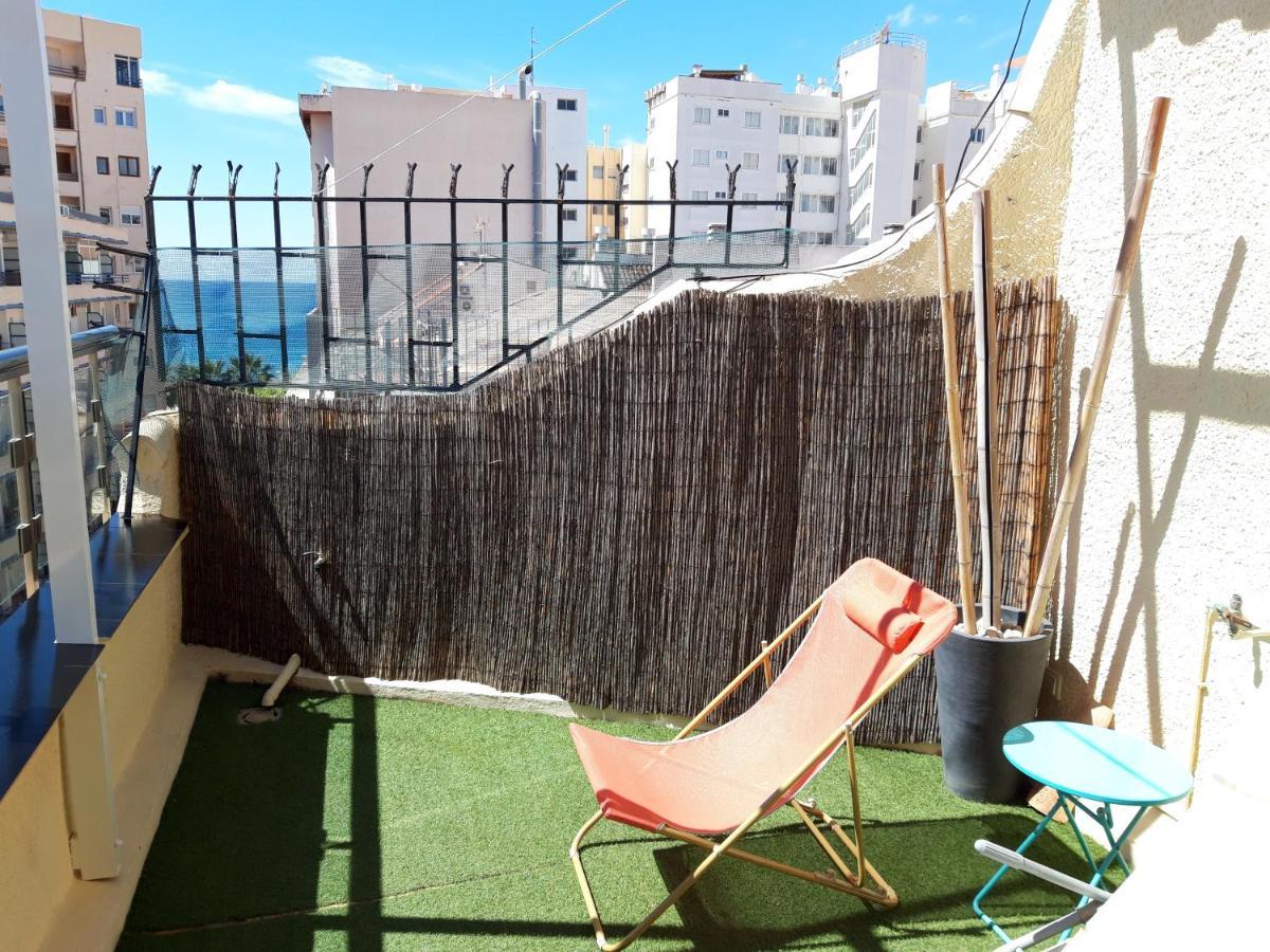 Ático con encanto, 50m de la playa, vista al mar, wifi fibra, gran terraza Calpe Exterior foto